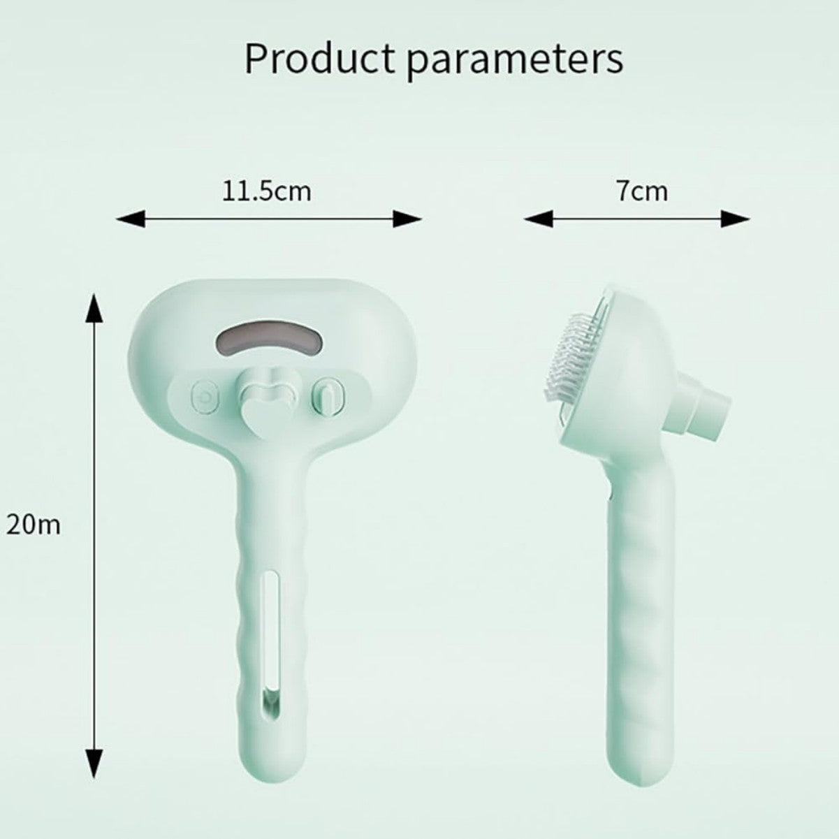 4-in-1 Premium Steam Brush – Groom & Relax